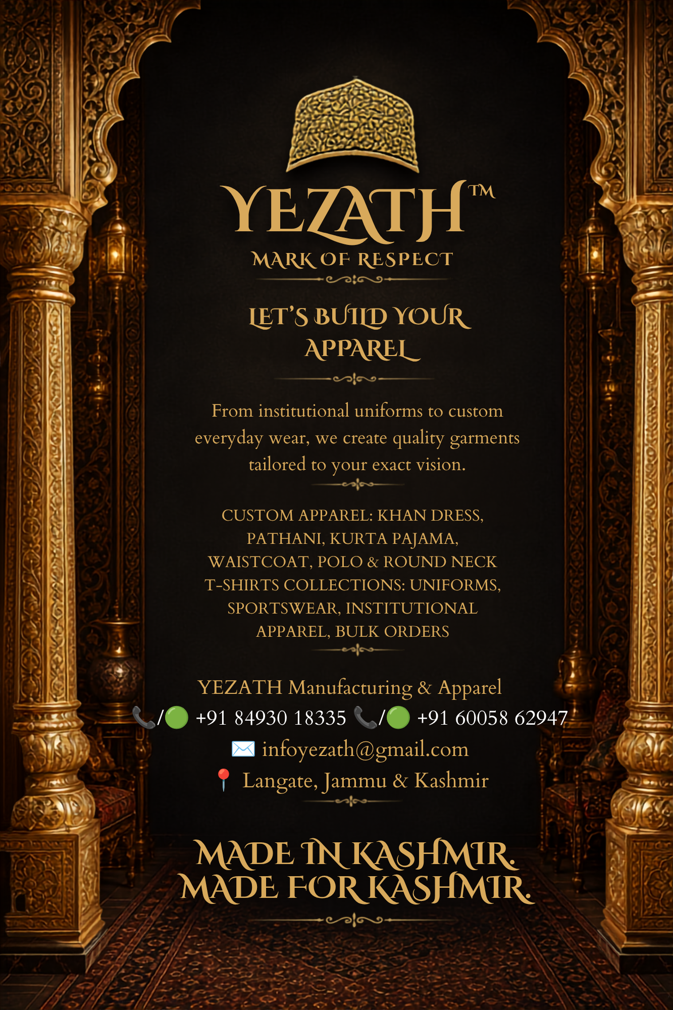 Yezath Brand Overview